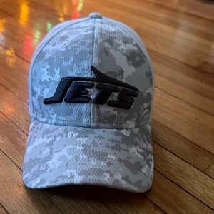 New Era Gray Camo Salute to Service Jets Hat